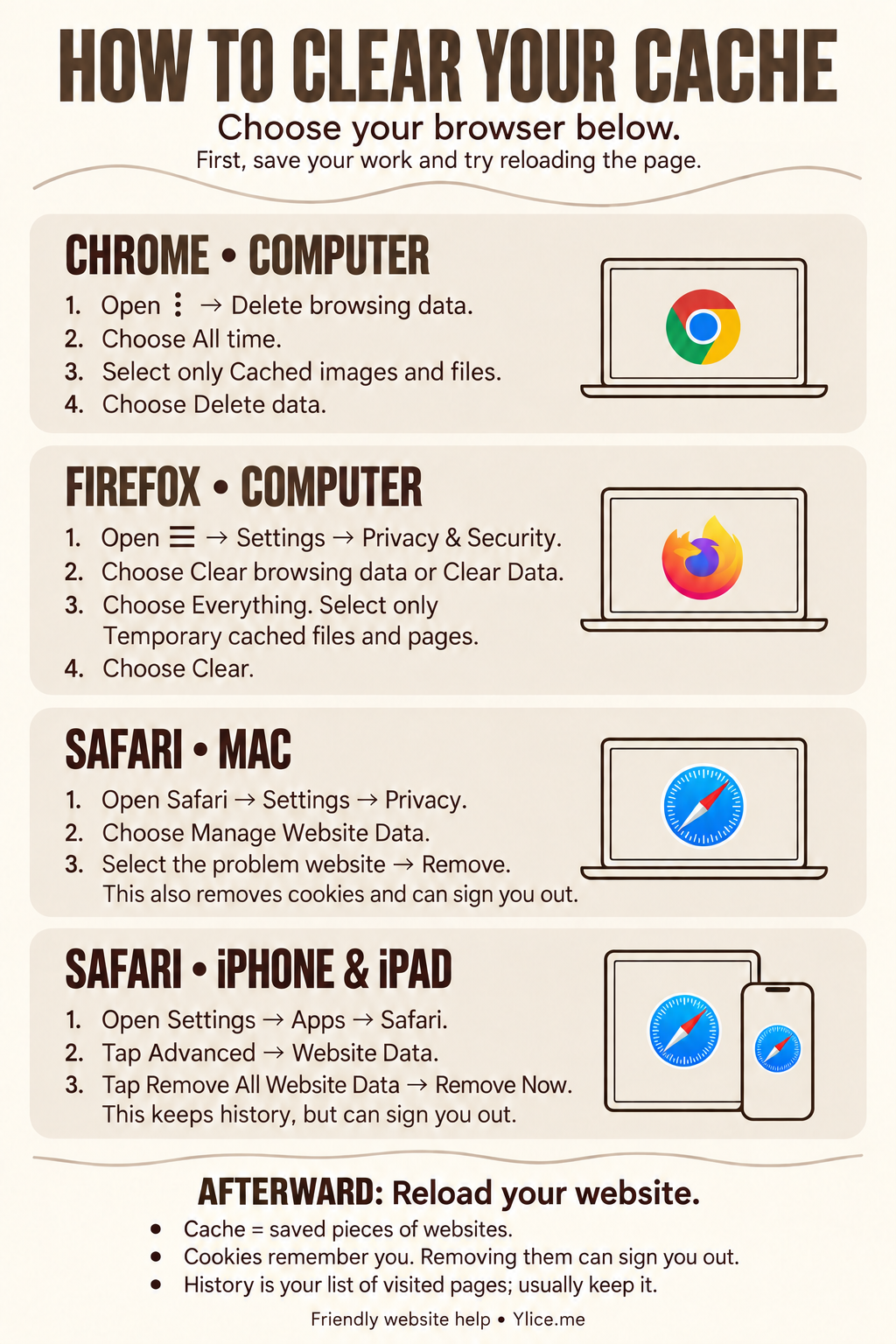 How to Clear Your Cache
